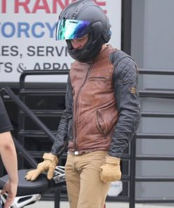 Chris Pine Biker Jacket
