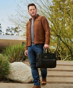 Chris Pratt Suede Jacket