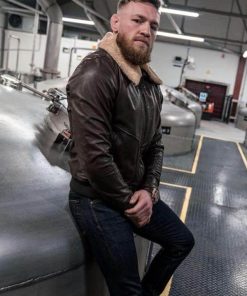 Conor McGregor Brown Jacket