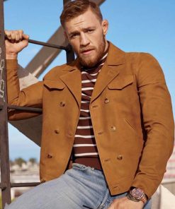 Conor McGregor Suede Jacket