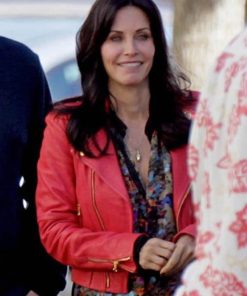 Courteney Cox Leather Jacket