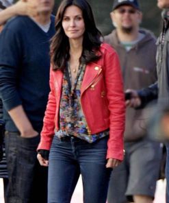 Courteney Cox Leather Jacket