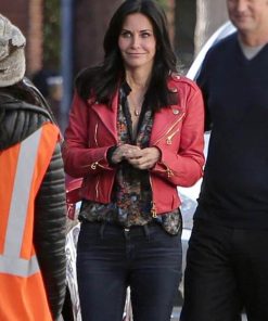 Courteney Cox Leather Jacket