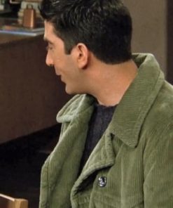 David Schwimmer Green Coat