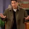 David Schwimmer Wool Coat