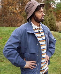 Eminem Blue Bomber Jacket