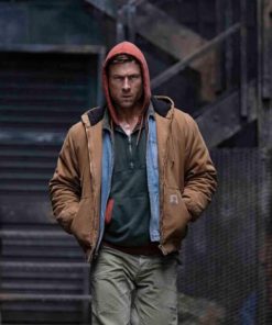 Glen Powell Cotton Jacket