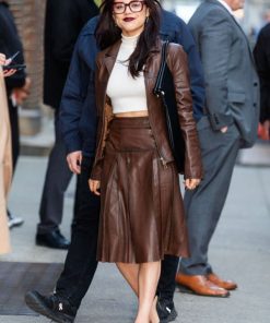 Jenna Ortega Leather Jacket