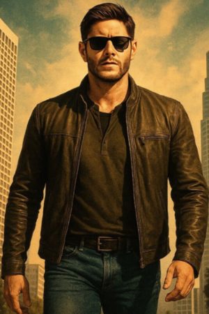 Jensen Ackles Brown Jacket