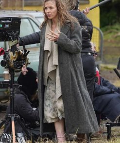 Jodie Comer Wool Coat