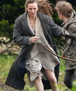 Jodie Comer Wool Coat
