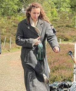 Jodie Comer Wool Coat