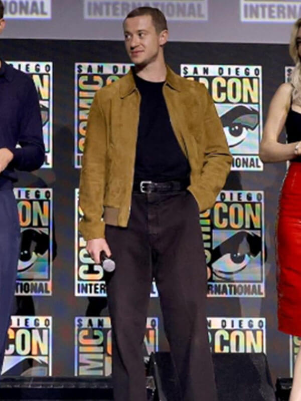 Joseph Quinn Suede Jacket