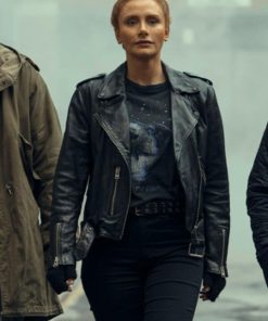 Kate Black Leather Jacket