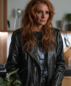 Kate Black Leather Jacket