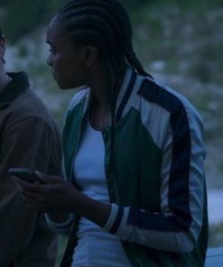 Kiki Layne Nile Satin Jacket