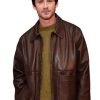 Logan Lerman Leather Jacket