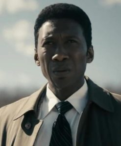 Mahershala Ali Grey Coat