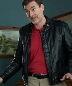 Michael Barnett Leather Jacket