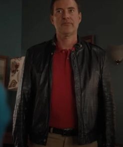 Michael Barnett Leather Jacket