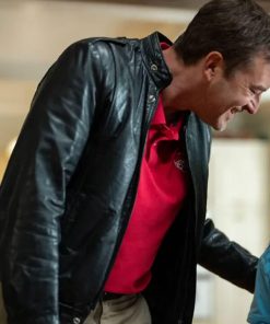 Michael Barnett Leather Jacket