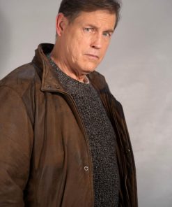 Michael Paré Brown Jacket