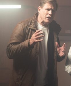 Michael Paré Brown Jacket