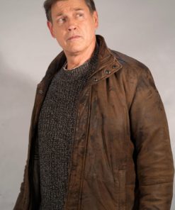 Michael Paré Brown Jacket