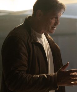 Michael Paré Brown Jacket