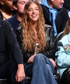 Sydney Sweeney Black Jacket