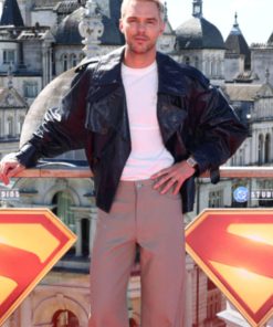 Nicholas Hoult Black Jacket