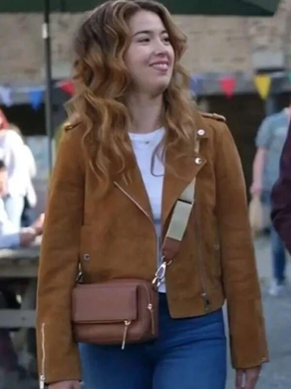 Nichole Sakura Suede Jacket