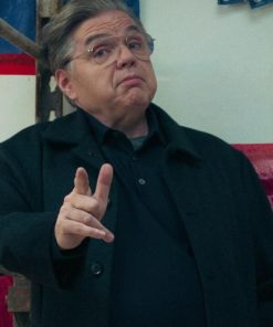 Oliver Platt Black Coat