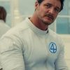 Pedro Pascal White Jacket