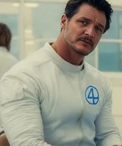 Pedro Pascal White Jacket