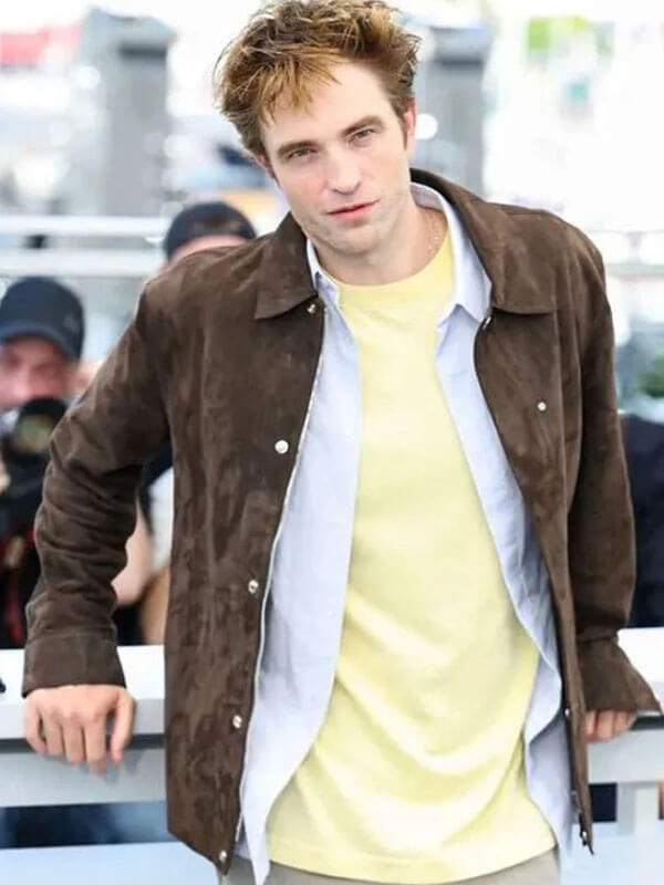 Robert Pattinson Suede Jacket