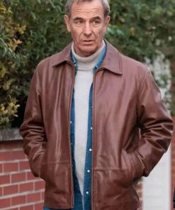 Robson Green Leather Jacket