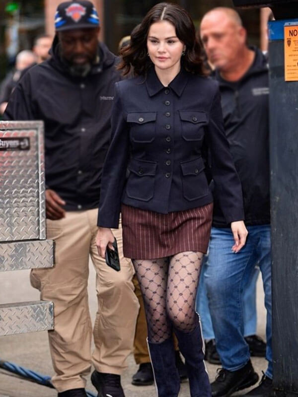 Selena Gomez Cotton Jacket