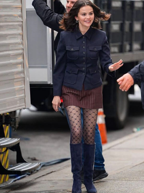 Selena Gomez Cotton Jacket