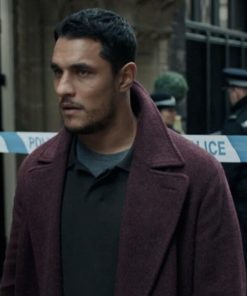 Staz Nair Purple Coat