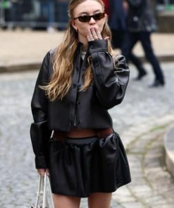 Sydney Sweeney Leather Jacket