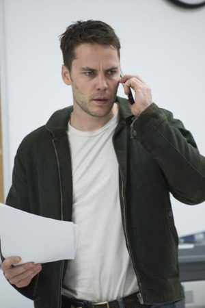 Taylor Kitsch Black Jacket