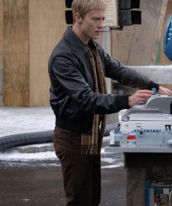 Joseph Quinn Black Jacket