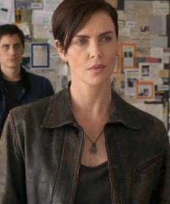 Charlize Therone Brown Jacket