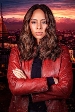 Amber Stevens West Red Jacket