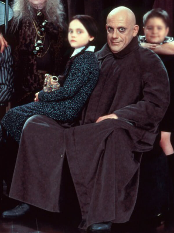Christopher Lloyd The Addams Family Uncle Fester Coat - Image 3