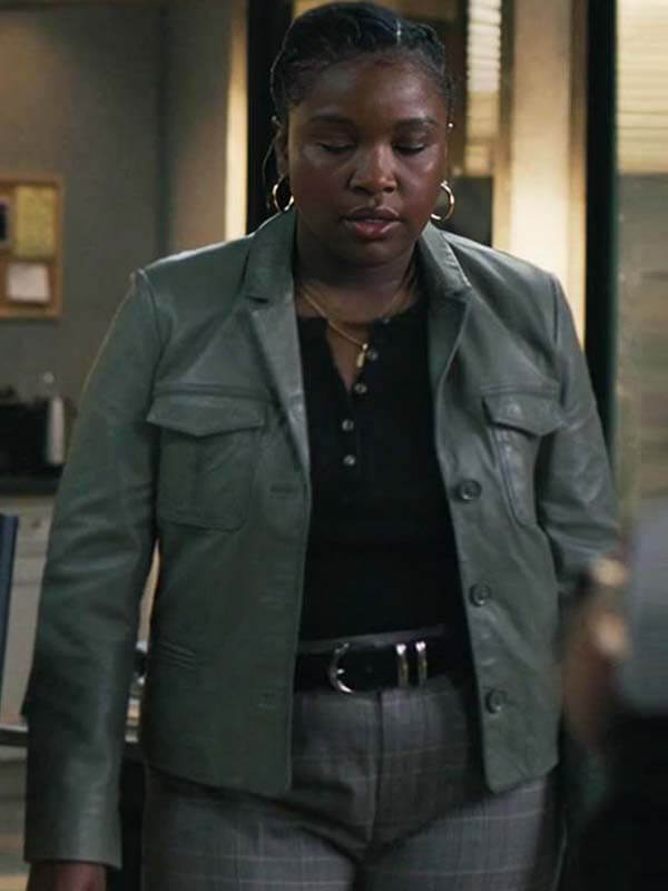 Courtney Taylor Leather Blazer