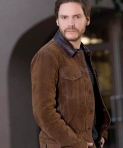 Daniel Bruhl Suede Jacket