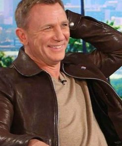 Daniel Craig Leather Jacket