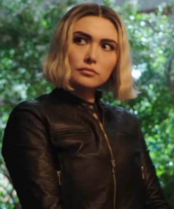 Daniella Pineda Black Jacket